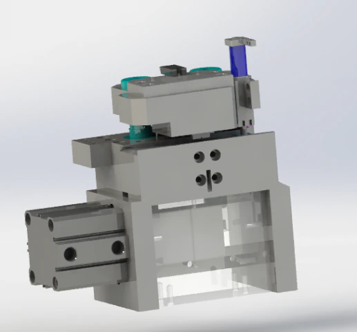 clever z axis transverse mechanism 3D Model .c4d .max .obj .3ds .fbx .stl .blend 