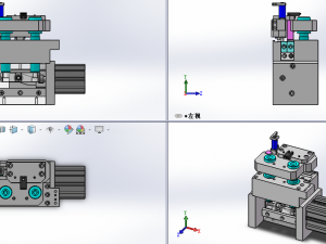 clever z axis transverse mechanism 3D Model