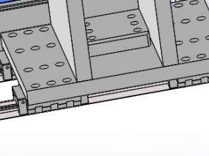 overloading transverse system 3D Model