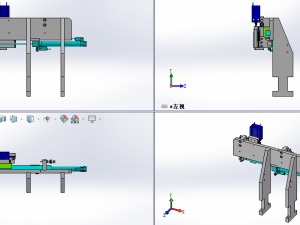 xz two axial pneumatic manipulator 3D Model