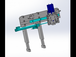xz two axial pneumatic manipulator 3D Model