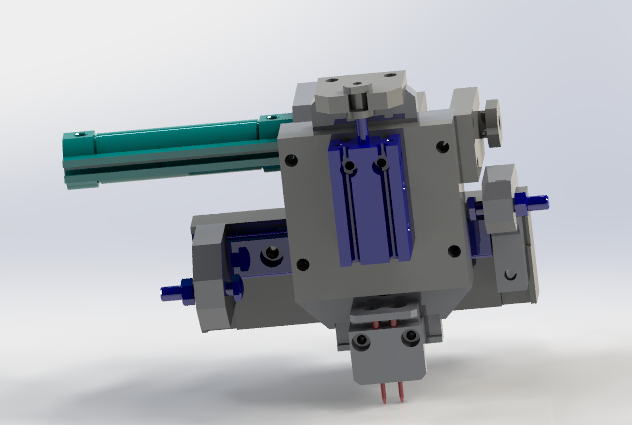 xz two axis conveying mechanism 3D Model .c4d .max .obj .3ds .fbx .stl .blend 