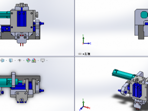 xz two axis conveying mechanism 3D Model