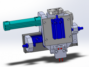 xz two axis conveying mechanism 3D Model
