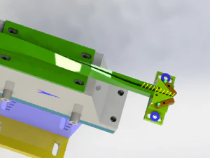 rotating vibration feeding mechanism 3D Model