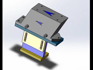 rotating vibration feeding mechanism 3D Model