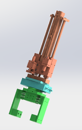 multi-function cylinder mechanism 3D Модель .c4d .max .obj .3ds .fbx .stl .blend 