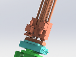 multi-function cylinder mechanism 3D 모델