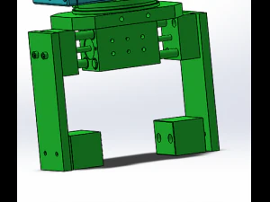 multi-function cylinder mechanism 3D Model