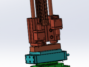 multi-function cylinder mechanism 3D Модель