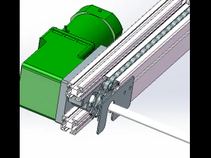 conveyor belt of the chain 3D Model