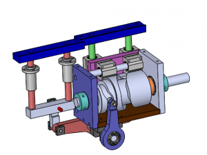 cam mobile mechanism Modelo 3D