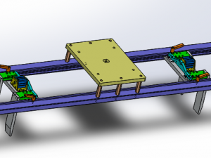 clappers positioning structure 3Dモデル