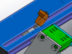 clappers positioning structure 3Dモデル