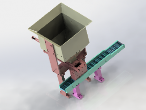 equal quantity of hopper 3D Model
