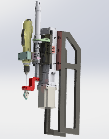 the locking screw mechanism 3D 模型 .c4d .max .obj .3ds .fbx .stl .blend 