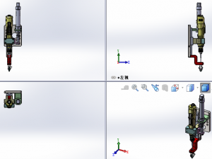 the locking screw mechanism 3D 模型