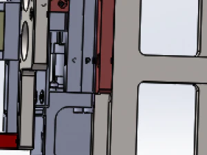 the locking screw mechanism 3D Model