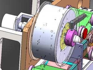 laminating machine of separate module 3D Model