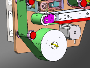 laminating machine of separate module 3D Model