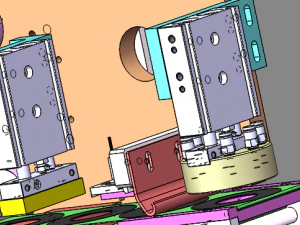 laminating machine of separate module 3D Model