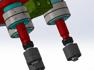 polishing mechanism module 3D Model