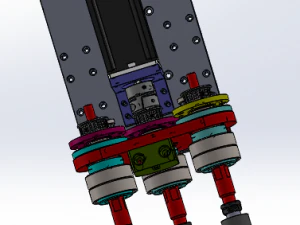 polishing mechanism module 3D Model