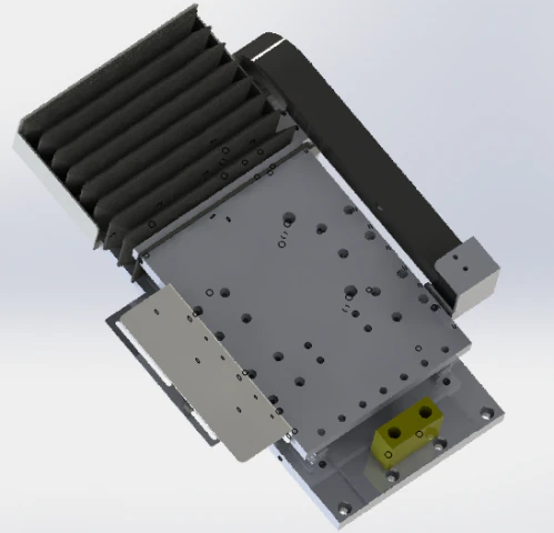 the gear and rack drives the manipulator 3D Model .c4d .max .obj .3ds .fbx .stl .blend 