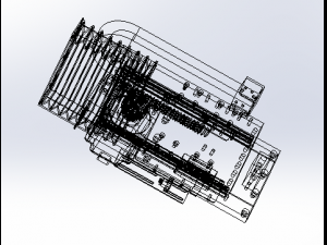 the gear and rack drives the manipulator 3D मॉडल