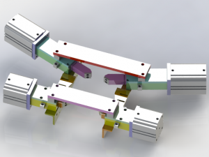 cylinder position mechanism 3D Model