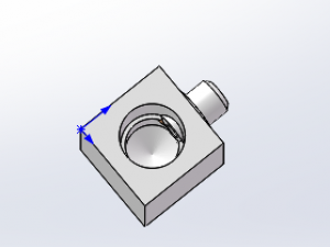 cylinder position mechanism 3D 模型