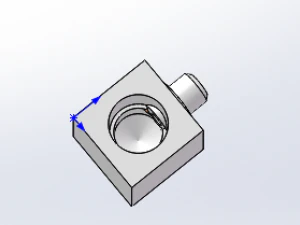 cylinder position mechanism 3D Model