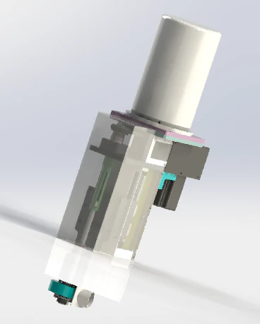 z axis polishing machine 3D Model .c4d .max .obj .3ds .fbx .stl .blend