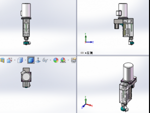 z axis polishing machine 3D 模型
