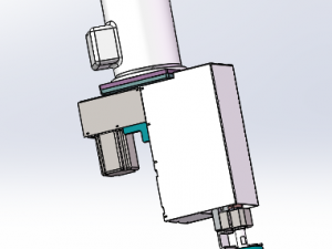 z axis polishing machine 3D 模型