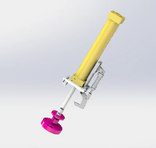 cylinder with insurance module 3D Model .c4d .max .obj .3ds .fbx .stl .blend