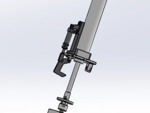 cylinder with insurance module Modello 3D
