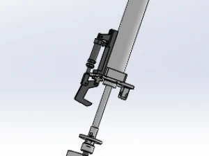 cylinder with insurance module 3D Model