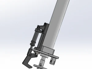 cylinder with insurance module 3D Model