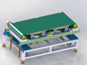 height adjustable conveyor 3D Model