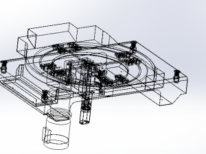 cam rotate platform Model 3D