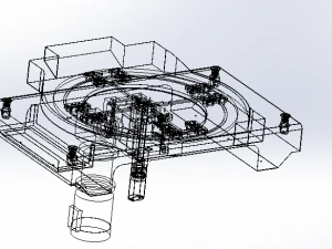 cam rotate platform 3D Model