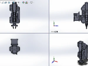large mechanical manipulator 3D Model