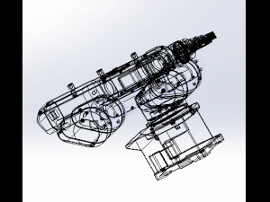 large mechanical manipulator 3D Model