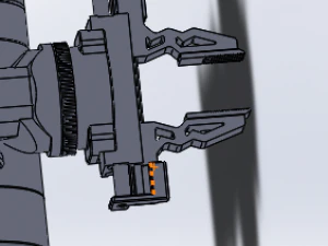 large mechanical manipulator 3D Model