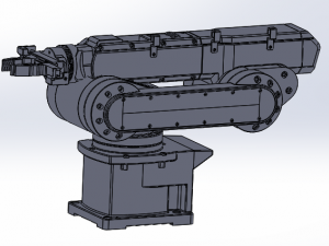 large mechanical manipulator Model 3D