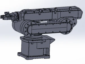 large mechanical manipulator 3D Model