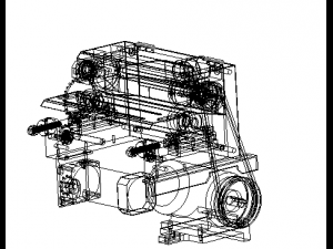 grinding and polishing machine 3D Model