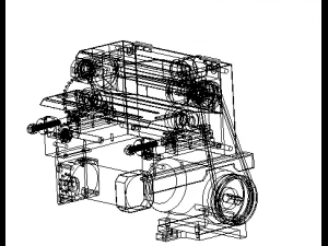 grinding and polishing machine 3D Model