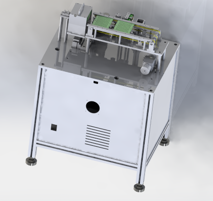 card stacking machine Modelo 3D .c4d .max .obj .3ds .fbx .stl .blend 